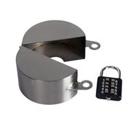 Stainless Steel Outside Tap Lock with Coded Padlock, Water Spigot Security Device for Garden and Home, Prevents Water Theft and Unauthorized Use