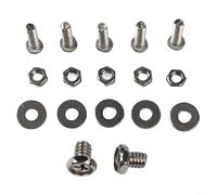 Stainless Steel Outside Wall Corner Mount Bracket For Eufy SoloCam S340 And PTZ Security Cameras For 360 Floodlight Cam Ring Floodlight Cam (Screw set)