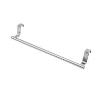 Stainless Steel Over Door Towel Rail, Over Door Tea Towel Holder Rack Bathroom Rail Cupboard Hanger Kitchen Hook