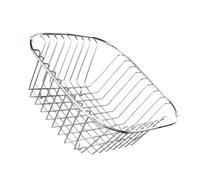 Stainless Steel Over Sink Dish Drying Rack - Multifunctional for Kitchen Counter Rapid Drainage & Ventilation Perfect for Dishes Sponges & Kitchen Storage