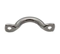 Stainless Steel Pad Eye,Bimini Boat Top Pad Eye - Stainless Steel Bimini Top Strap Footman's Loop Heavy Duty for Boat, Kayak Tie Downs
