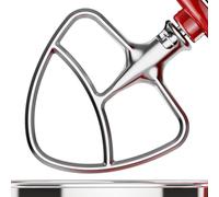 Stainless Steel Paddle Attachment for Kitchenaid Stand Mixer, Fits 4.5-5 quart Tilt Stand Mixer Bowls, Stainless Steel Kitchen Aid Attachments by FGREEBLE