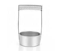 Stainless Steel Paint Brush Cleaner, Paint Brush wash Bucket with Holder Spring Paintbrush Washer with Tank Paint Holder with Filter for Acrylic Paints