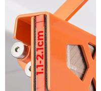 Stainless Steel Panel Lifting Clamp with Self-Adjusting Jaw & Non-Slip for EVA Padding - 50 kg Capacity for Wood, Tile, Stone, and Marble Slabs