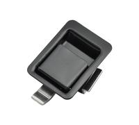 Stainless Steel Panel Lock Without Key Universal Archive Cabinet Handle Lock Black