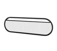 Stainless Steel Panel Table Separator 13.78x19.69in Dividers for Areas SemiPrivacy Partitions for Restaurants Offices Bars and Hotels - Countertop