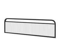 Stainless Steel Panel Table Separator13.78x19.69in Dividers for Office Restaurant Bar & HotelSemiPrivacy Countertop Partitions for Enhanced Management