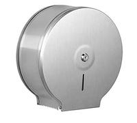 Stainless Steel Paper Towel Holder, Resistant Large Paper Dispenser, Easy to Install Toilet Tissue Dispenser for Home, Company