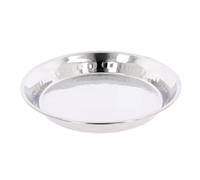 Stainless Steel Parat Indian Dough Kneading Plate Multipurpose Large Mixing Bowl Flour Atta Parat Dough Mixer Kneader Dish for Kitchen Baking Cooking Food Prep Supplies (Size 18 (Diameter: 39.5cm))