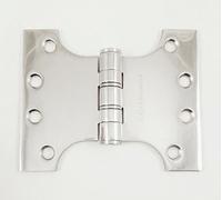 Parliament Hinge Washered 100x125x3.5mm Polished Stainless Steel