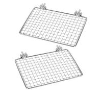 Stainless Steel Parrot Training Stand Jump Table & Cage Strengthening Toy Climbing Perch for Safe Climbing Parrot