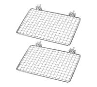 Stainless Steel Parrot Training Stand Jump Table & Cage Strengthening Toy Climbing Perch for Safe Climbing Parrot