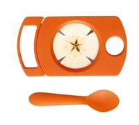 Stainless Steel Passion Fruit Opener - Ergonomic Kitchen Utensil for Peeling Fruits with Spoon - Opening Tool for Passion Fruit | For Restaurant Party Meeting Pic