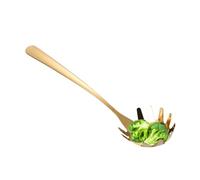 Stainless Steel Pasta Spoon | Durable Kitchen Noodle Colander | Multifunctional Spaghetti Spoons | Easy-to-Use Serving Utensil for Pastaa, Noodles, Cooking and Servings