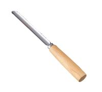 Stainless Steel Pear Pitter Picker Tool Multifunction Manual with Non-Slip Wooden Handle for Peeling Fruits Preparing Salads Squeezing Canned Juices