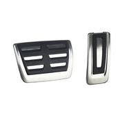 Stainless Steel Pedal Cover For Skoda For KAMIQ For Combi For SCALA For Octavia For Rapid For Superb For Karoq 2017-2020 vehicle interior foot rest(Style 2(AT))