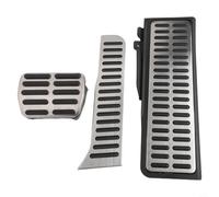 Stainless Steel Pedal Covers for VW Golf 5 6 Left Hand Drive | Fits Golf V VI, left hand drive only, stainless steel build, anti-slip texture, easy slide-on install