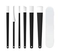 Stainless Steel Pedicure Set 6-Piece Professional Ingrown Toenails Set with Callus Obe, Pedicure Knife, Nail Lifter, Foot Care Set with Storage Box for Home, Travel Podiatry Instruments