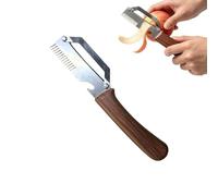 Stainless Steel Peeler - Bottle Opener Grater Kitchen Gadgets | Hand Peeler for Fruits and Vegetables For, Potato, Carrot, Kitchen, Camping,