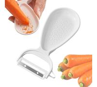 Stainless Steel Peeler for And | Ginger Grater and Chopper - Peeler for Potatoes - For Preparing, Chocolate, Cucumbers, in the Kitchen, Restaurant and Picnic