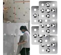 Stainless Steel Pendant Mounting Clips Designed for Wall Installation of For Marble Tiles Stone Panels and Ceramic Facades (80x1.5)