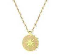 Stainless Steel Pendant Necklace Sun God Charm Accessory