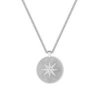 Stainless Steel Pendant Necklace Sun God Charm Accessory