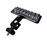 Stainless Steel Percussion Cymbals Accessory For Drum Artists Shimmering Sound With Simple Mounting Design Drumming Accessories
