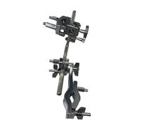 Stainless Steel Percussion Pivoting Clamp Expandable Holder For Mounting Drums Quick Installation Memory Position Drum Hardware Accessories Rotating Clamp