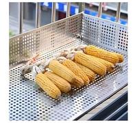 Stainless Steel Perforated Metal Mesh Screen 10mm Holes Decorative Outdoor Mesh for Garden Deck Patio PorchAntiSlip Design (100x80x10 cm)