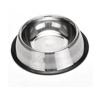 Stainless steel pet bowls, cat bowls, dog food bowls, various sizes, anti-fall food bowls, feeding pet supplies(26cm)