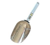 Stainless Steel Pet Food Scoops With Digital Scale For Precise Feeding And Weight Display Digital Weighing Feed Scoops