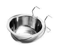 Stainless Steel Pet Hanging Bowl Guinea Pigs Feeder Cups For Cage For Home Indoor Outdoor Space Saving