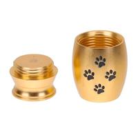 Stainless Steel PET Urn Casket Golden with Corrosion Resistance