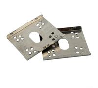 Stainless Steel Photovoltaic Conductive Sheet C Shaped for Solar Grounding Systems Compatible with Various Mounting Rails Including Aluminum and C Steel Components