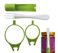 Stainless Steel Pickle Grabber & Pickle Fork | Multifunction Pickle Grabber | Pickle Grabber Tool with Long Handle Olive Fork for Home Pickles