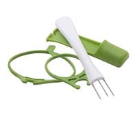 Stainless Steel Pickle Tongs - Versatile and Lightweight Food Tongs | Practical Kitchen Accessory for Easy Grip | Ideal for Home, Business, Hotel, Dormitory Rental