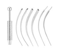 Stainless Steel Piercing Taper Kit - Ball Grabber and Insertion Tool for Changing Body Jewellery, Flat Back Applicator for Ear Nose Lip(Style B)