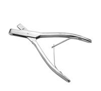 Stainless Steel Pig Ear Tag Plier, Durable Farm Equipment, Livestock Identification Silver 7.1 Inch (Domestic U-Shaped Clamps)