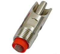 Stainless Steel Pig Nipple Drinker 1/2" NPT Automatic Waterer for Sows and Piglets - Rust Resistant Farm Livestock Hydration System Silver 66mm(E)