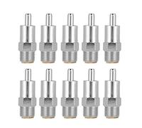 Stainless Steel Pig Nipple Drinker, Automatic Waterer for Farm Pigs, Round Mouth Nipple Drinker with Thread for Sows, Fatteners and Piglets, Rust - Resistant and Leak - Proof