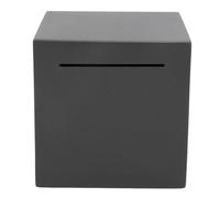 Stainless Steel Piggy Bank Money Saving Box Drop Resistant Large Capacity Modern Design for Adults Kids Home Office Decor (Type 2)