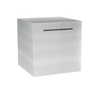 Stainless Steel Piggy Bank Only Enter Not Exit Large Capacity Money Savings Bank For Children's Metal Cash Box Coin Piggy Bank(12cm)