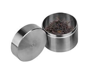 Stainless Steel Pill Case - Portable Pill Storage Containers - Personal Pill Box for Clips, Hooks, Decorations and Other Small Items