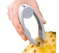 Stainless Steel Pineapple Cutter and Pineapple Peeler | Fruit and Vegetable Preparation Tool with Ergonomic Handle - Home, Restaurant or Picnic Use