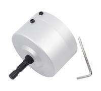 Stainless Steel Pipe Deburring and Debarking Tool | handles both and, attaches to drill, body, small footprint