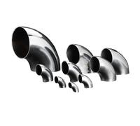 Stainless Steel Pipe Elbows 1Pc 304 Stainless Steel 90 Degree Angle Rectangular Welded Elbow Fittings Exhaust Pipe Modified DIY Brewing Equipment(22 x1.5mm)