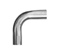 Stainless Steel Pipe Elbows 2pcs Stainless Steel 304 Elbow 90 Degree Pipe Exhaust Tube Bend Mandrel 19mm-51mm OD(51mm)