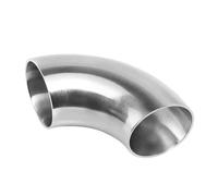 Stainless Steel Pipe Elbows 304 Stainless Steel Mirror Polished Elbow 45 90 Internal And External Welding Fittings For Plumbing And Piping Systems(Color 90deg,OD 16X1.5mm)