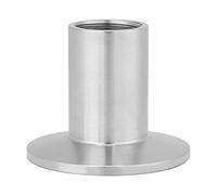 Stainless Steel Pipe Ferrule Clamp Type Sanitary SS304 Female Threaded Pipe Fitting Connector for Water Oil Beverage Milk Food Pharmacy Beer Industry DN15 DN25 (DN15)